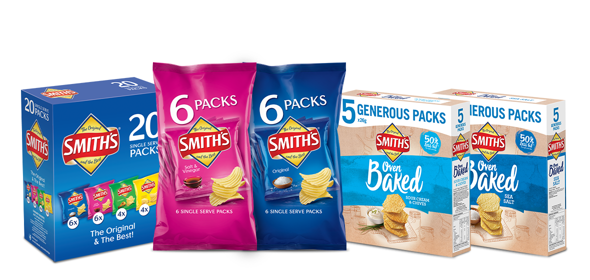Multipack Range Party & Family Pack Smith